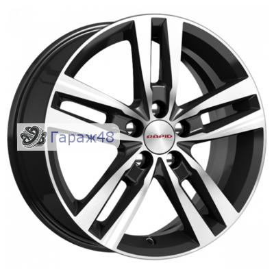K&amp;K KC868 R16 / 6.5J PCD 5x114.3 ET 45 ЦО 67.1 Литые Черный глянцевый с полированной лицевой поверхностью