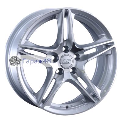 LS 1056 R18 / 8J PCD 5x114.3 ET 35 ЦО 67.1 Литые Серебристый полированный