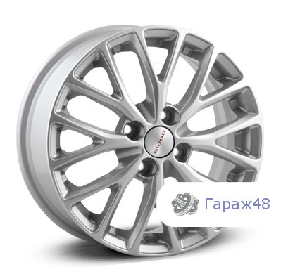 K&amp;K KC782 R15 / 6J PCD 4x100 ET 48 ЦО 54.1 Литые Серебристый