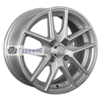 LS 771 R14 / 6J PCD 4x100 ET 40 ЦО 73.1 Литые Серебристый полированный